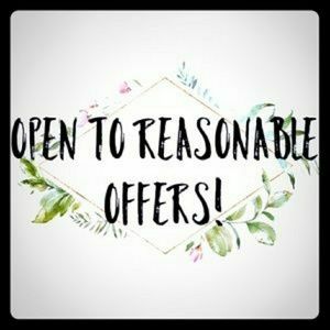 Open to reasonable offers! 😁